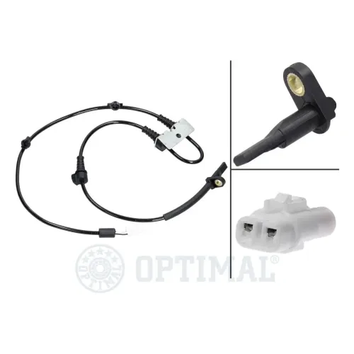 Sensor, Raddrehzahl Vorderachse rechts OPTIMAL 06-S461 Bild Sensor, Raddrehzahl Vorderachse rechts OPTIMAL 06-S461