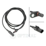 Sensor, Raddrehzahl Hinterachse links OPTIMAL 06-S484