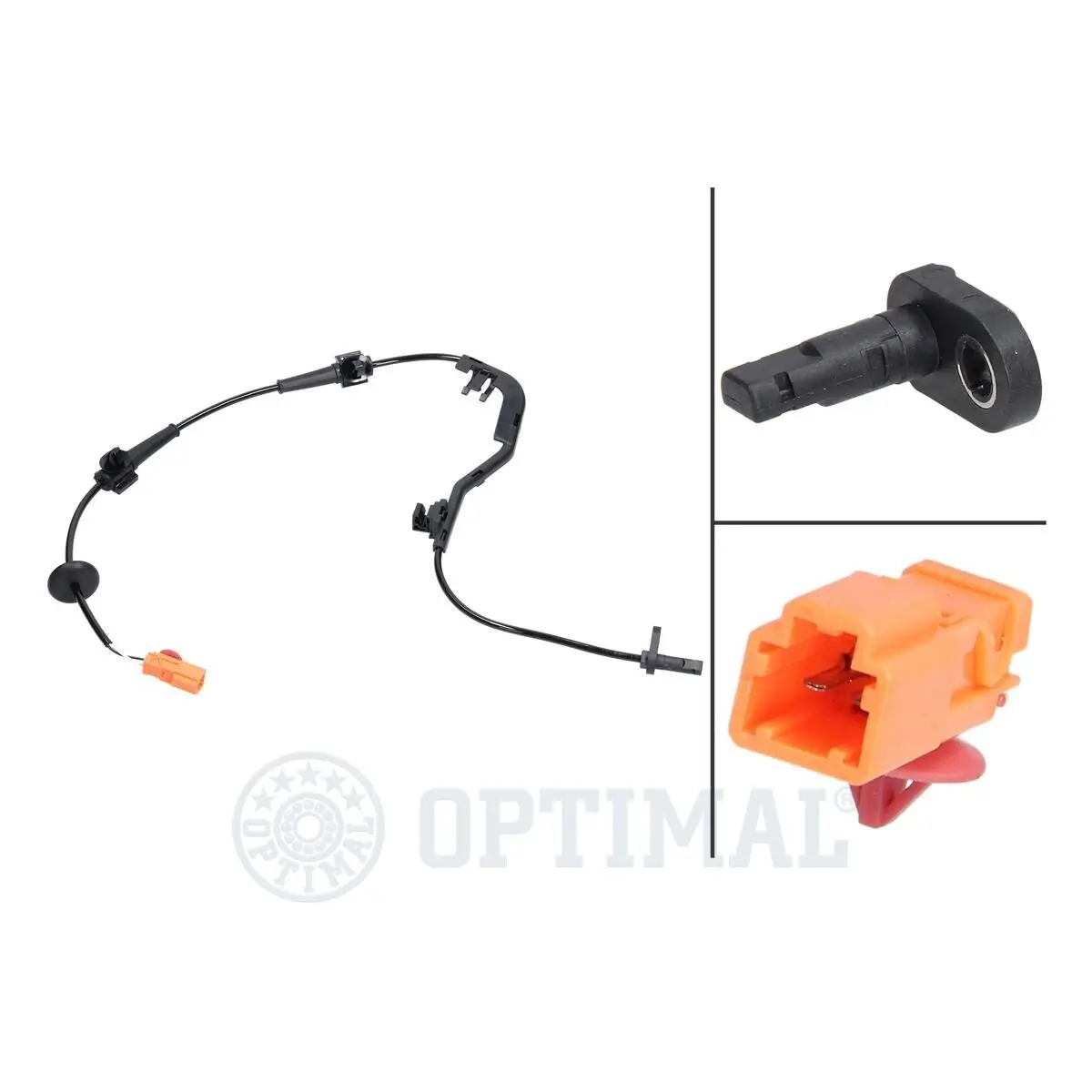 Sensor, Raddrehzahl Hinterachse rechts OPTIMAL 06-S494