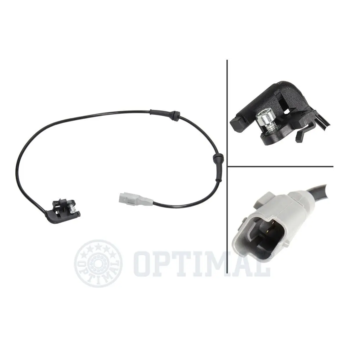 Sensor, Raddrehzahl Hinterachse links Hinterachse rechts OPTIMAL 06-S497