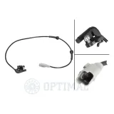 Sensor, Raddrehzahl Hinterachse links Hinterachse rechts OPTIMAL 06-S497