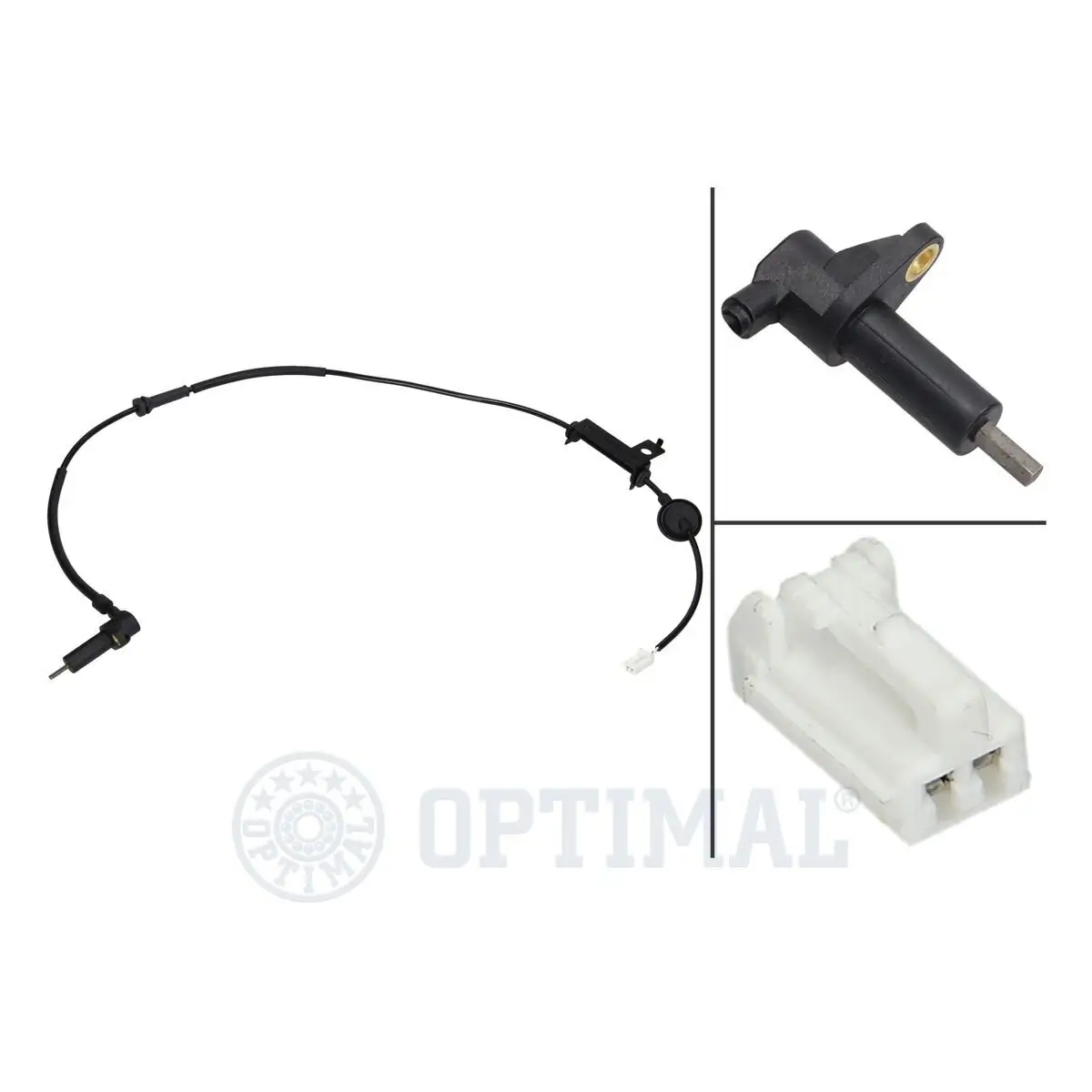 Sensor, Raddrehzahl Hinterachse rechts OPTIMAL 06-S502