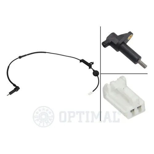 Sensor, Raddrehzahl Hinterachse rechts OPTIMAL 06-S502 Bild Sensor, Raddrehzahl Hinterachse rechts OPTIMAL 06-S502