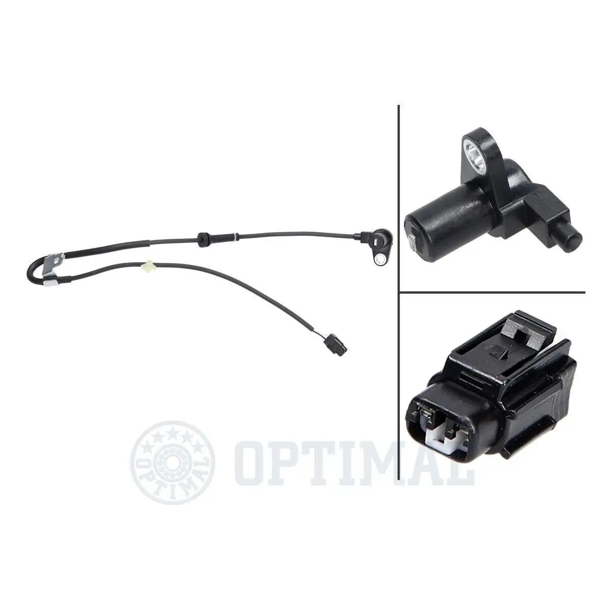 Sensor, Raddrehzahl Vorderachse links OPTIMAL 06-S516