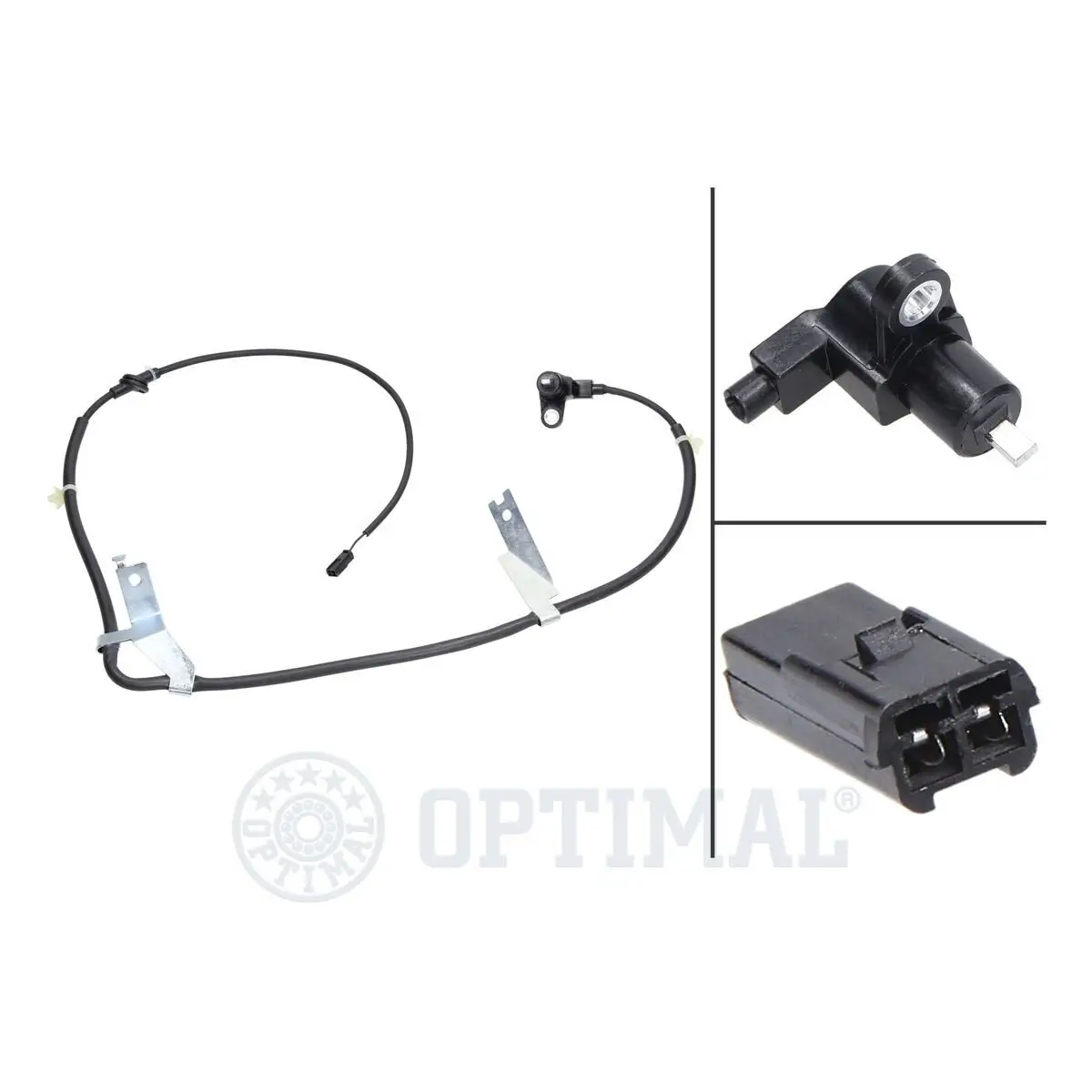 Sensor, Raddrehzahl Hinterachse links OPTIMAL 06-S518