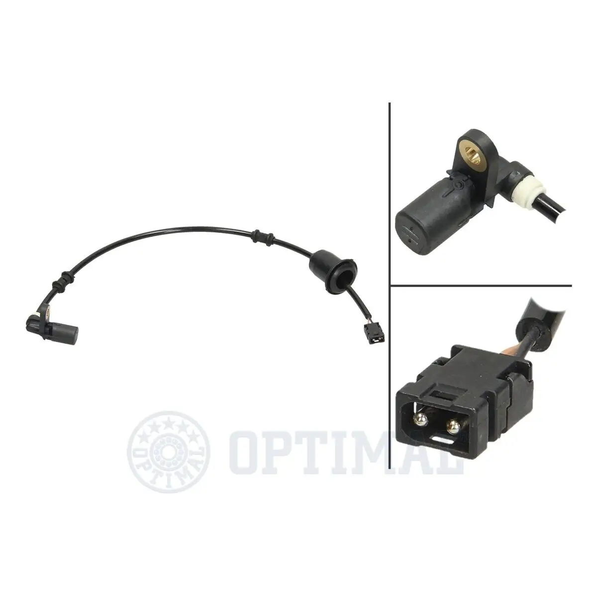 Sensor, Raddrehzahl Hinterachse links OPTIMAL 06-S547