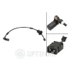 Sensor, Raddrehzahl Hinterachse links OPTIMAL 06-S547