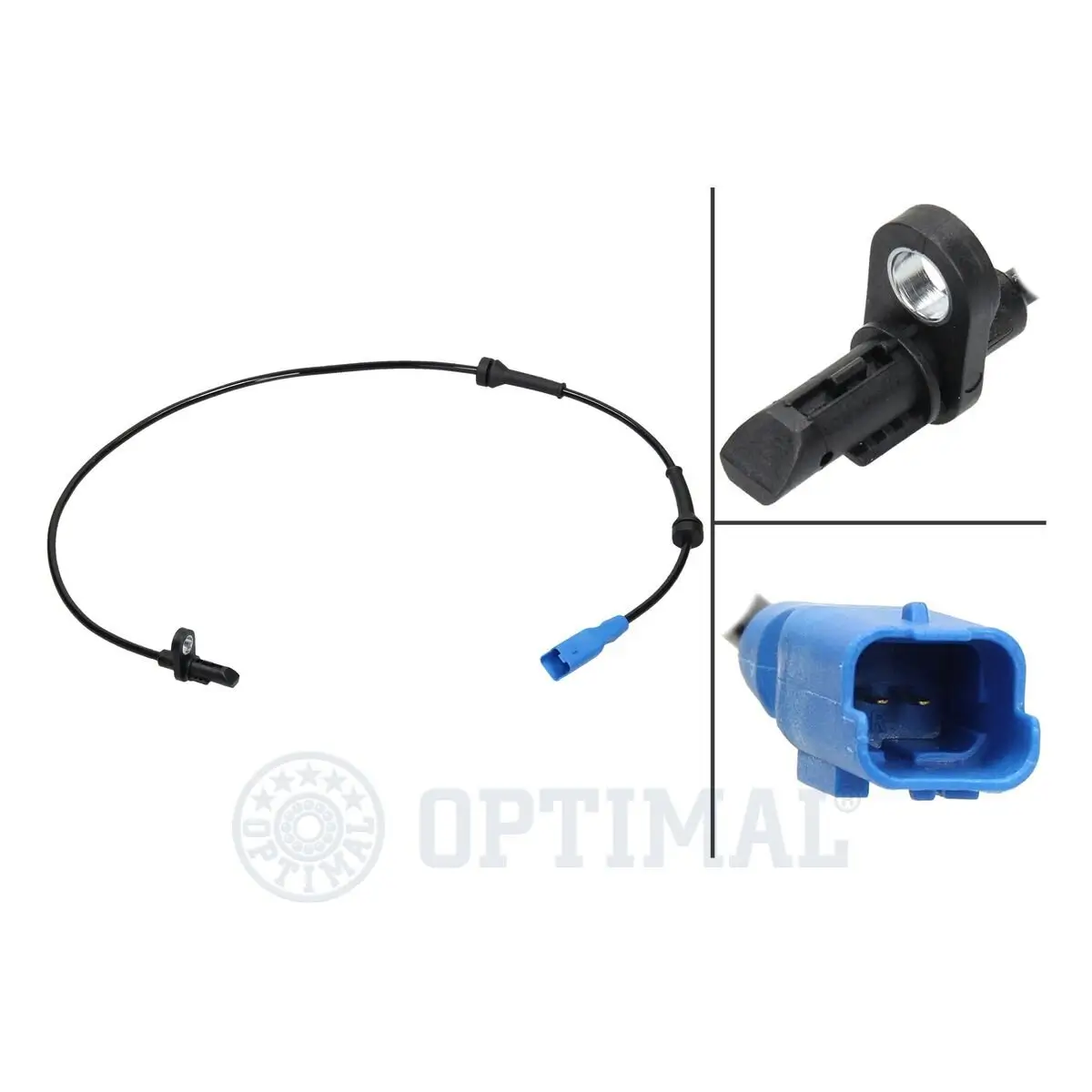 Sensor, Raddrehzahl Hinterachse links Hinterachse rechts OPTIMAL 06-S550