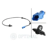 Sensor, Raddrehzahl Hinterachse OPTIMAL 06-S551