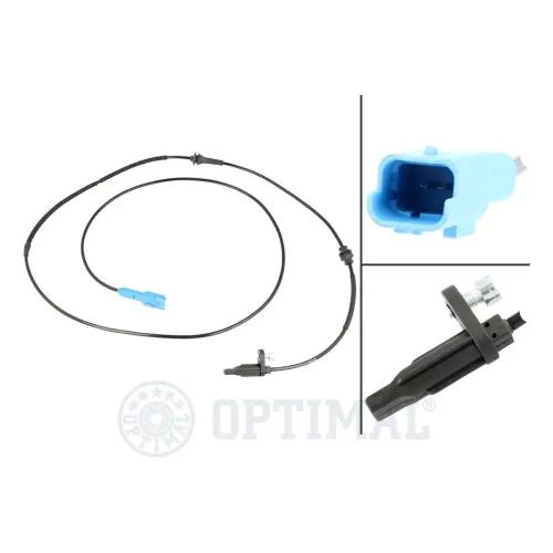 Sensor, Raddrehzahl Hinterachse links Hinterachse rechts OPTIMAL 06-S557 Bild Sensor, Raddrehzahl Hinterachse links Hinterachse rechts OPTIMAL 06-S557