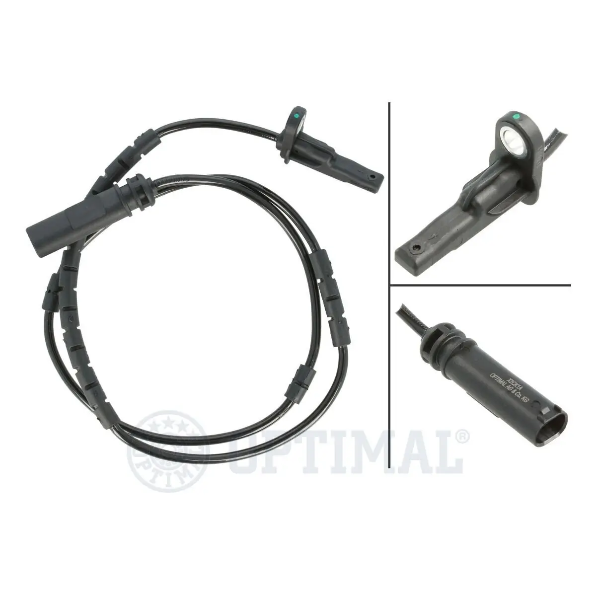 Sensor, Raddrehzahl Hinterachse OPTIMAL 06-S561