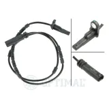 Sensor, Raddrehzahl Hinterachse OPTIMAL 06-S561