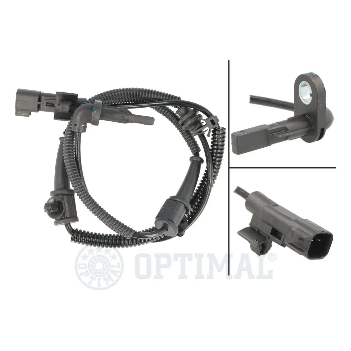 Sensor, Raddrehzahl Vorderachse OPTIMAL 06-S567