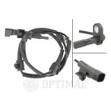 Sensor, Raddrehzahl Vorderachse OPTIMAL 06-S567