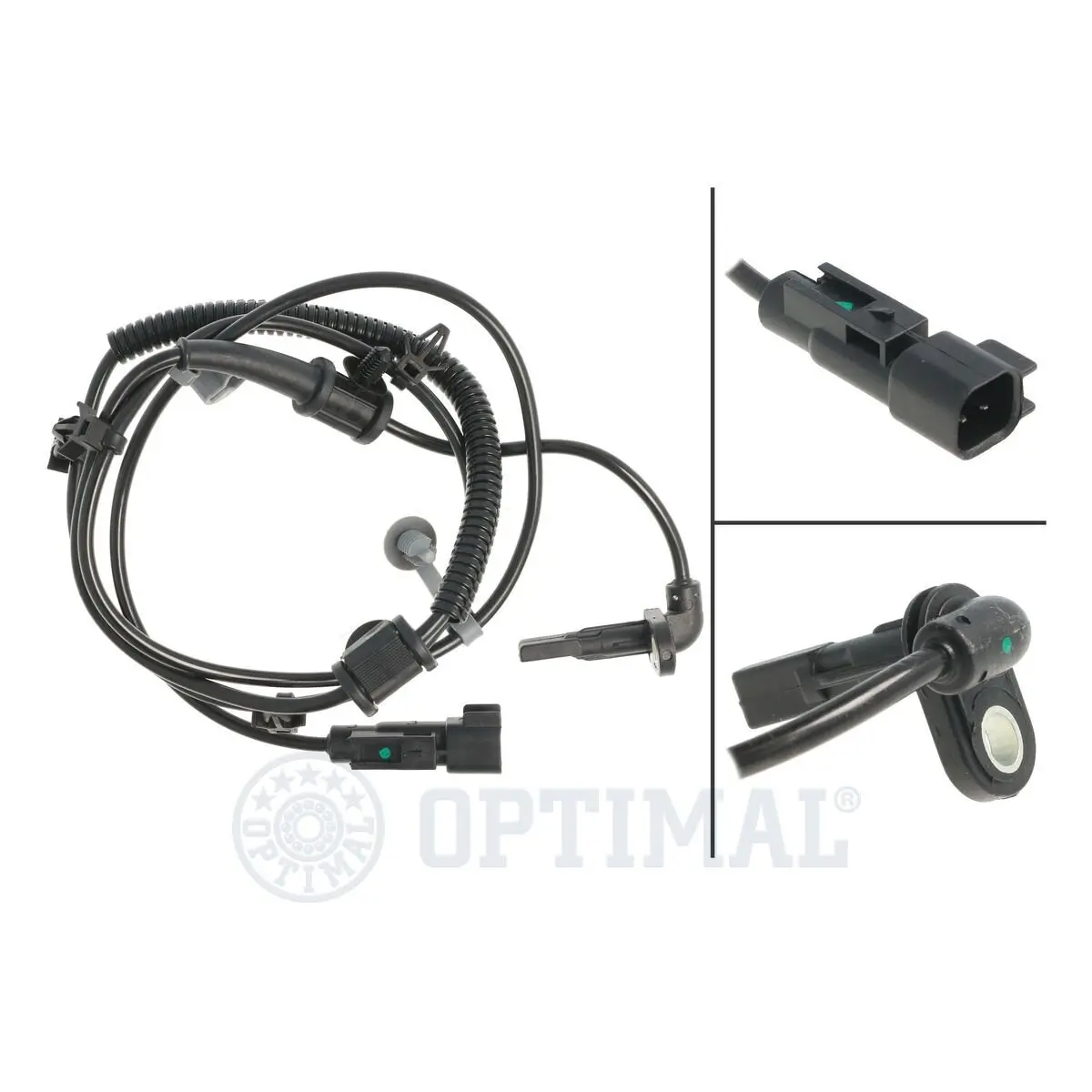 Sensor, Raddrehzahl Hinterachse links OPTIMAL 06-S569