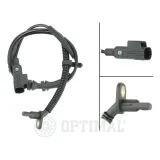 Sensor, Raddrehzahl Vorderachse OPTIMAL 06-S573