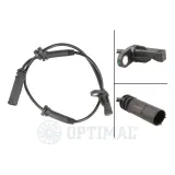 Sensor, Raddrehzahl Vorderachse OPTIMAL 06-S574