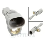 Sensor, Raddrehzahl Hinterachse OPTIMAL 06-S579
