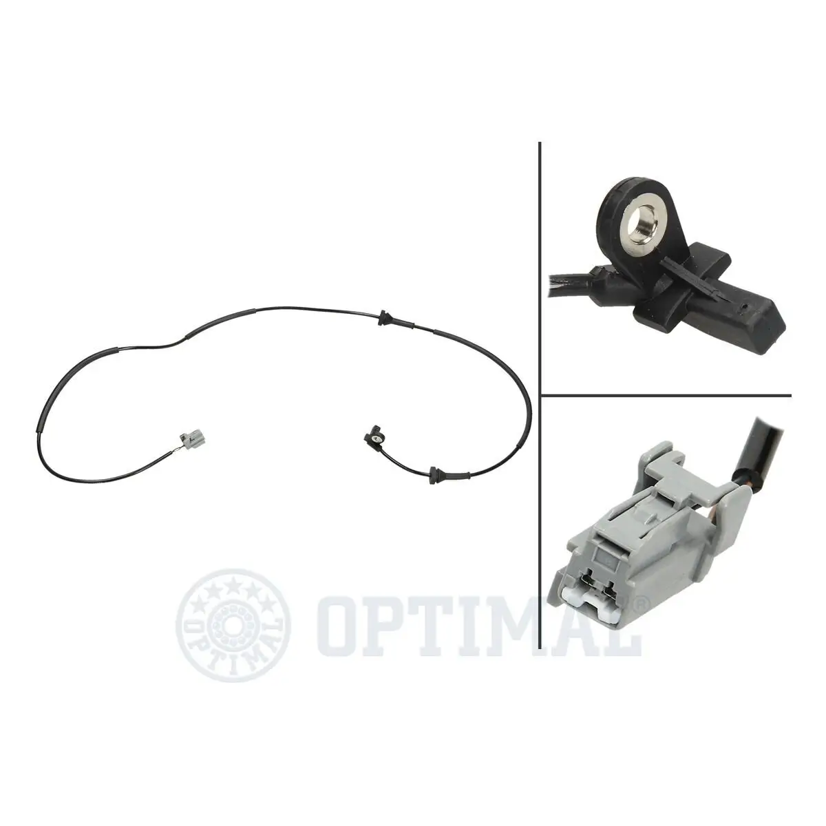 Sensor, Raddrehzahl Hinterachse links OPTIMAL 06-S582