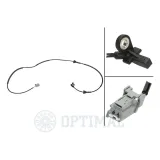 Sensor, Raddrehzahl Hinterachse links OPTIMAL 06-S582