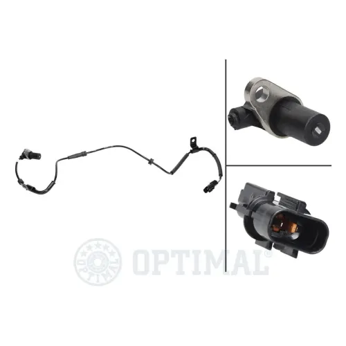 Sensor, Raddrehzahl Hinterachse links OPTIMAL 06-S587 Bild Sensor, Raddrehzahl Hinterachse links OPTIMAL 06-S587