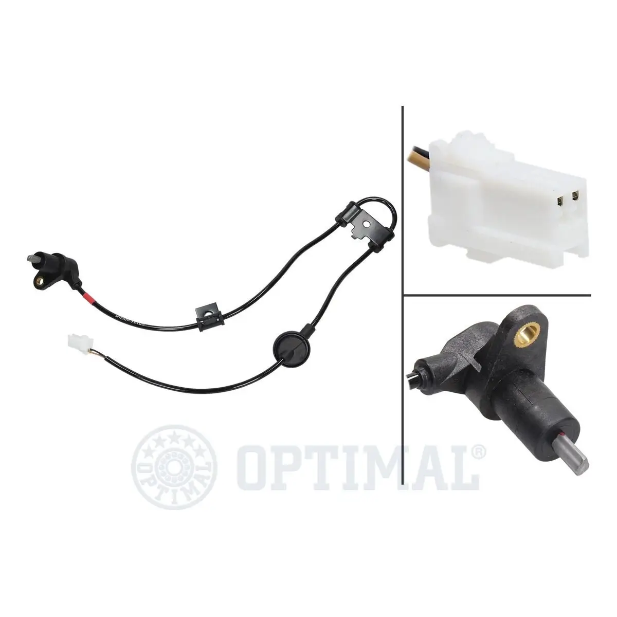 Sensor, Raddrehzahl Hinterachse rechts OPTIMAL 06-S592