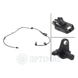 Sensor, Raddrehzahl Vorderachse rechts OPTIMAL 06-S622