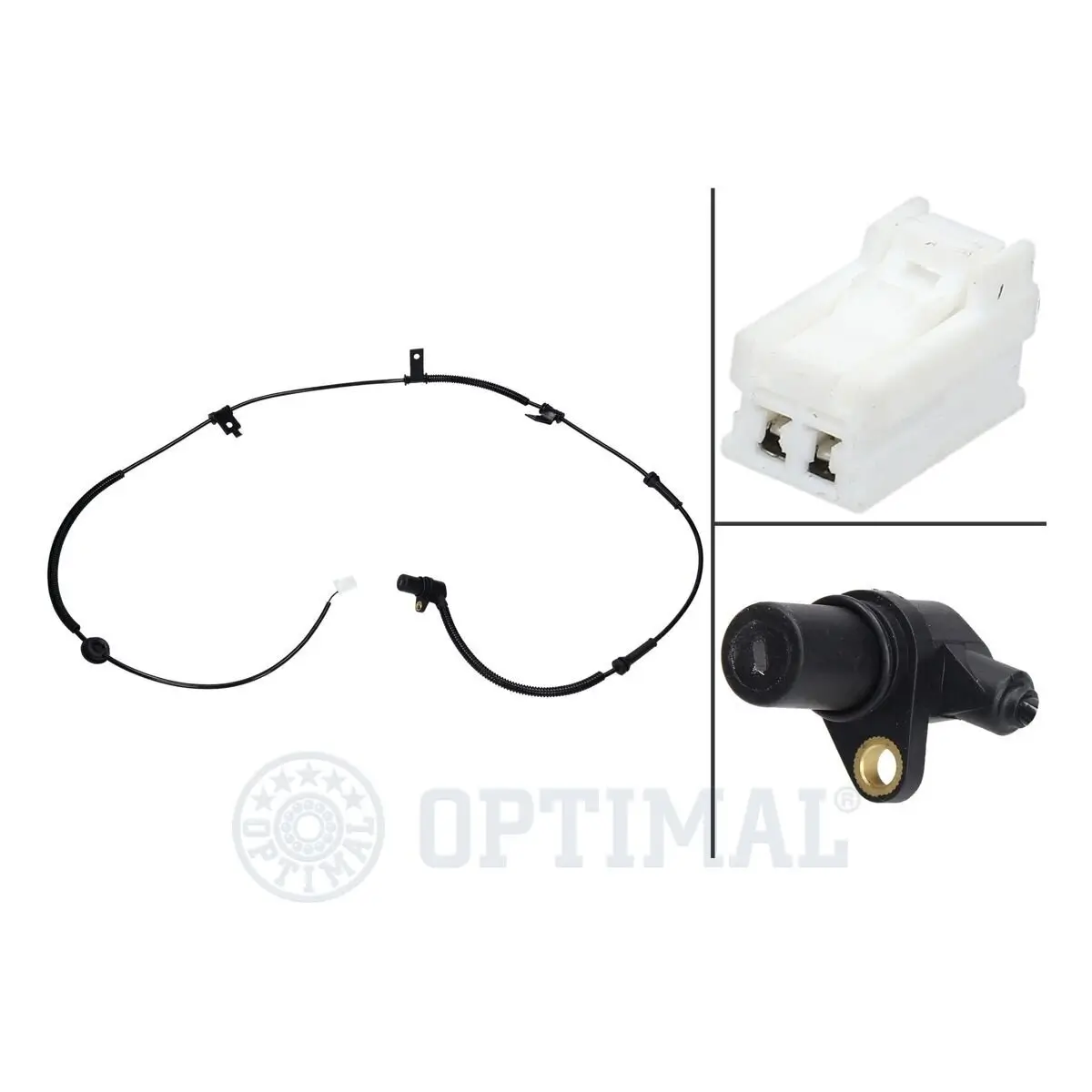 Sensor, Raddrehzahl Hinterachse rechts OPTIMAL 06-S649