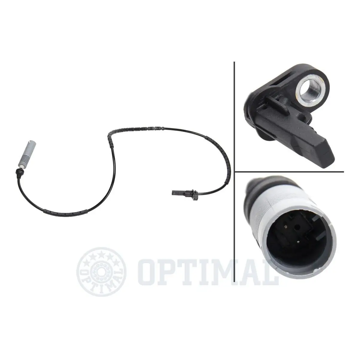 Sensor, Raddrehzahl Hinterachse OPTIMAL 06-S659