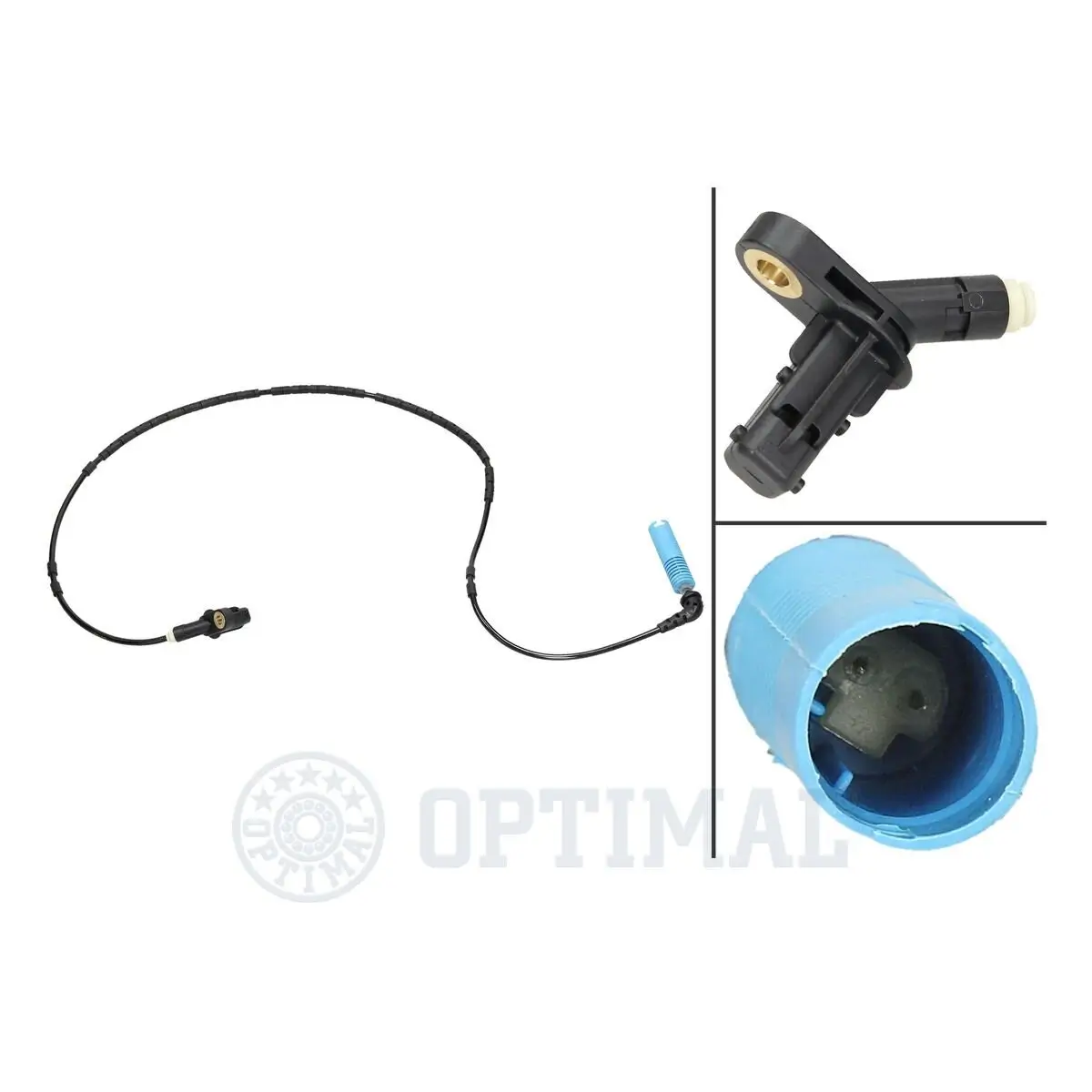 Sensor, Raddrehzahl Hinterachse links Hinterachse rechts OPTIMAL 06-S660