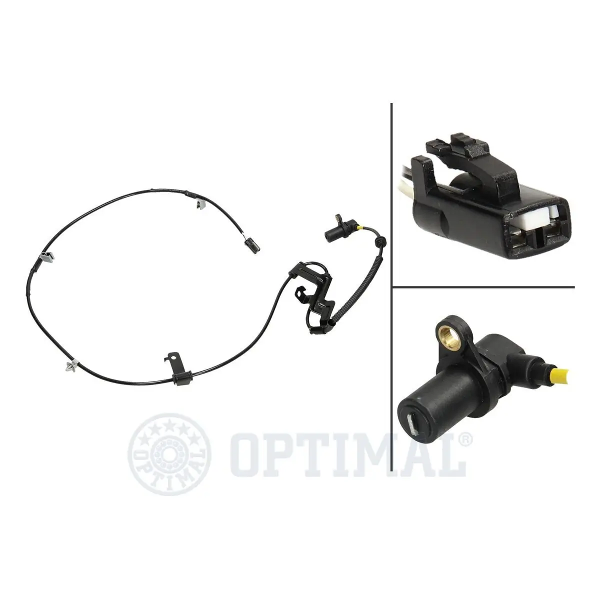 Sensor, Raddrehzahl Vorderachse links OPTIMAL 06-S665