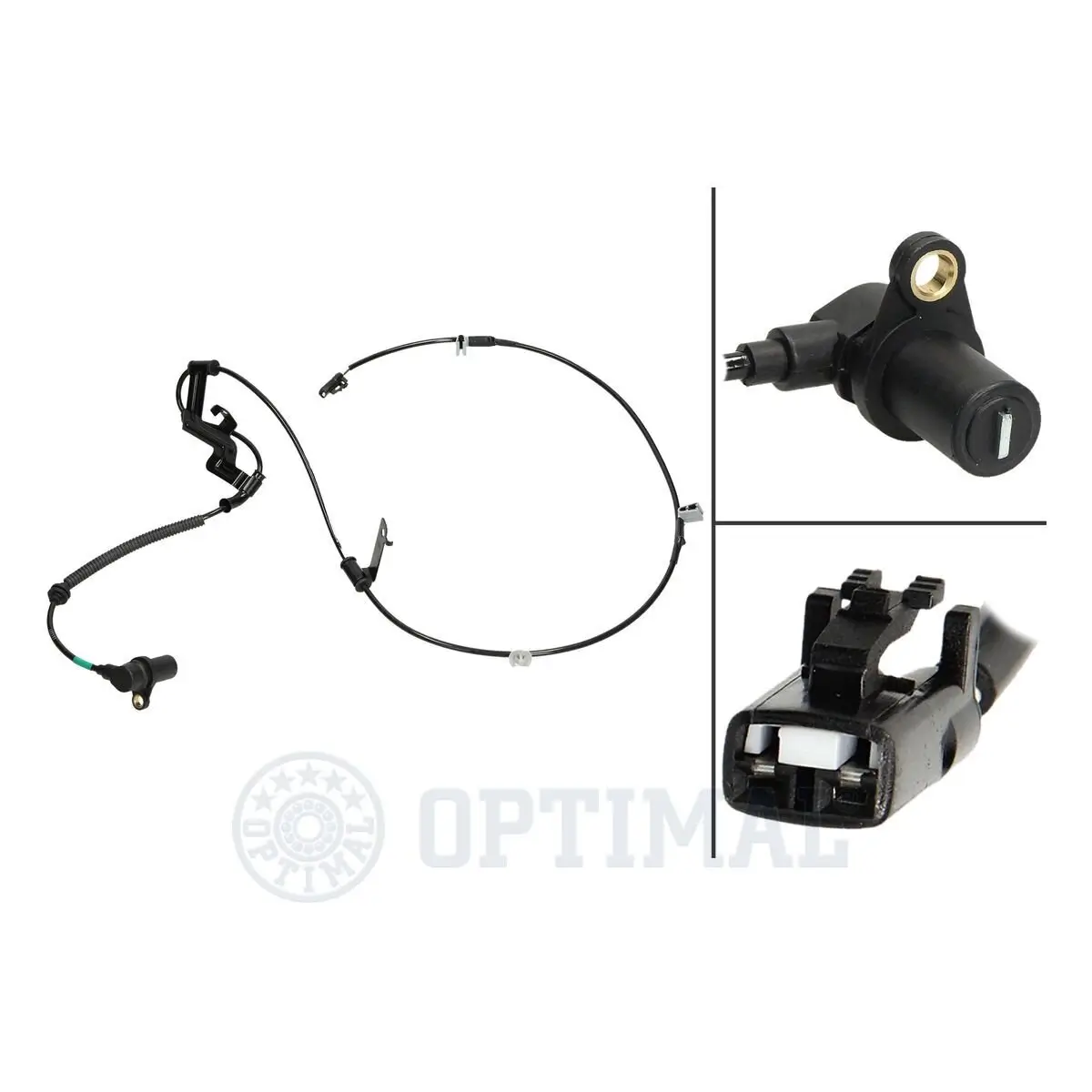 Sensor, Raddrehzahl Vorderachse rechts OPTIMAL 06-S666