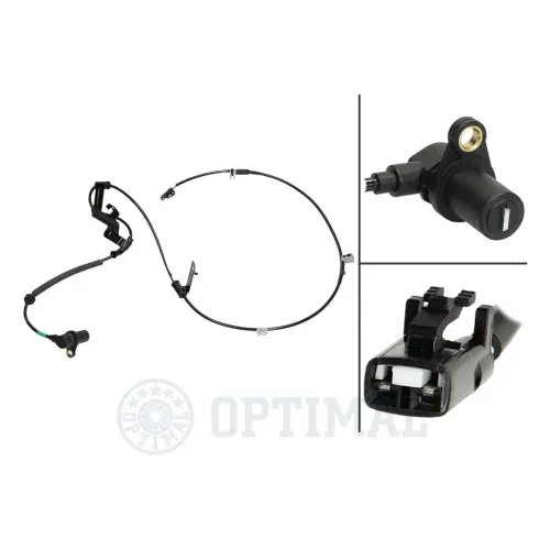 Sensor, Raddrehzahl Vorderachse rechts OPTIMAL 06-S666 Bild Sensor, Raddrehzahl Vorderachse rechts OPTIMAL 06-S666