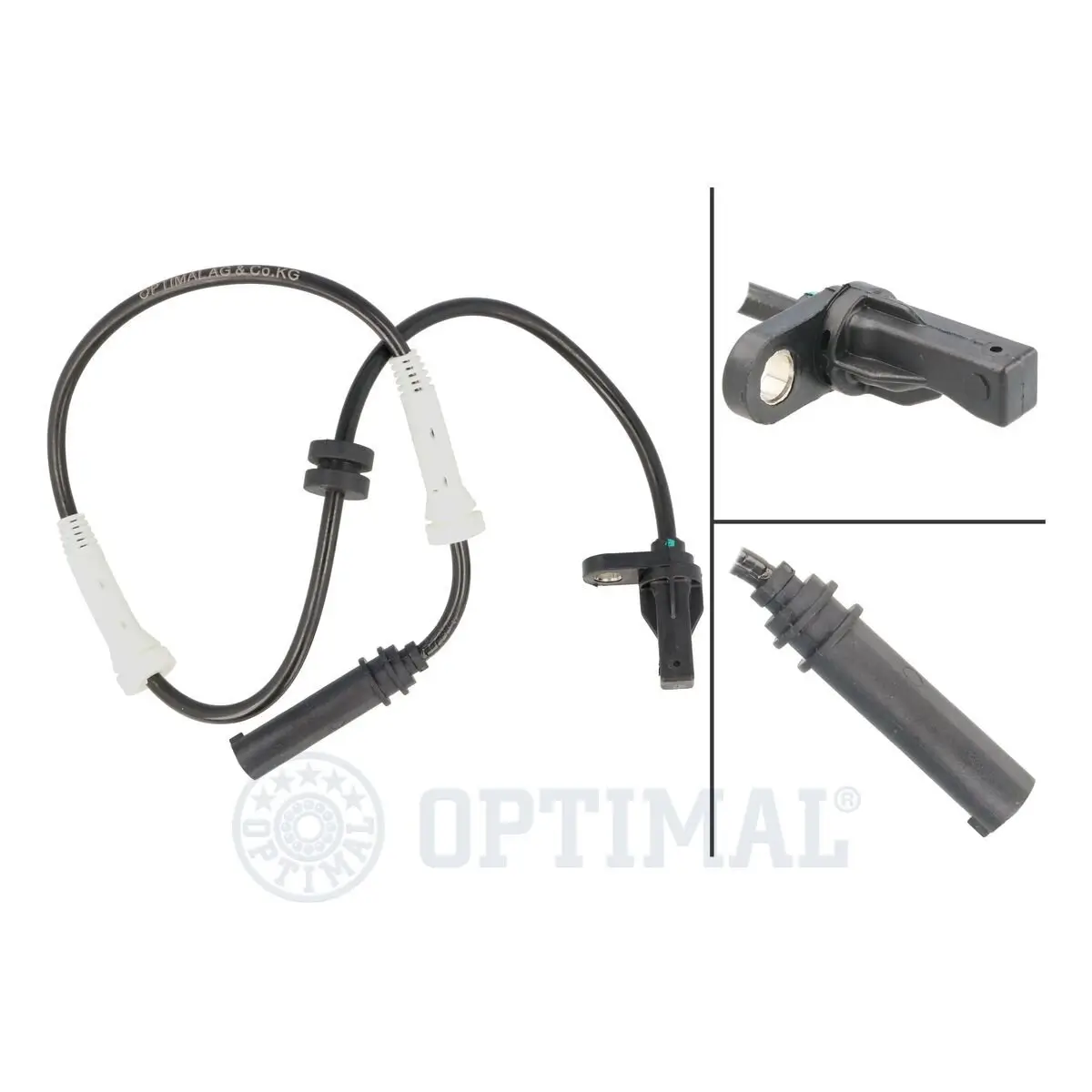 Sensor, Raddrehzahl Vorderachse links Vorderachse rechts OPTIMAL 06-S669