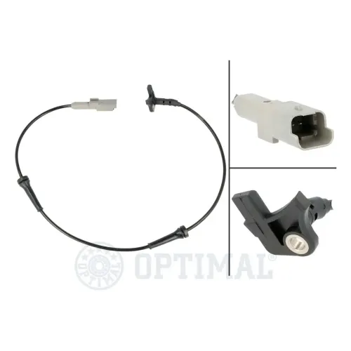 Sensor, Raddrehzahl Vorderachse OPTIMAL 06-S684 Bild Sensor, Raddrehzahl Vorderachse OPTIMAL 06-S684