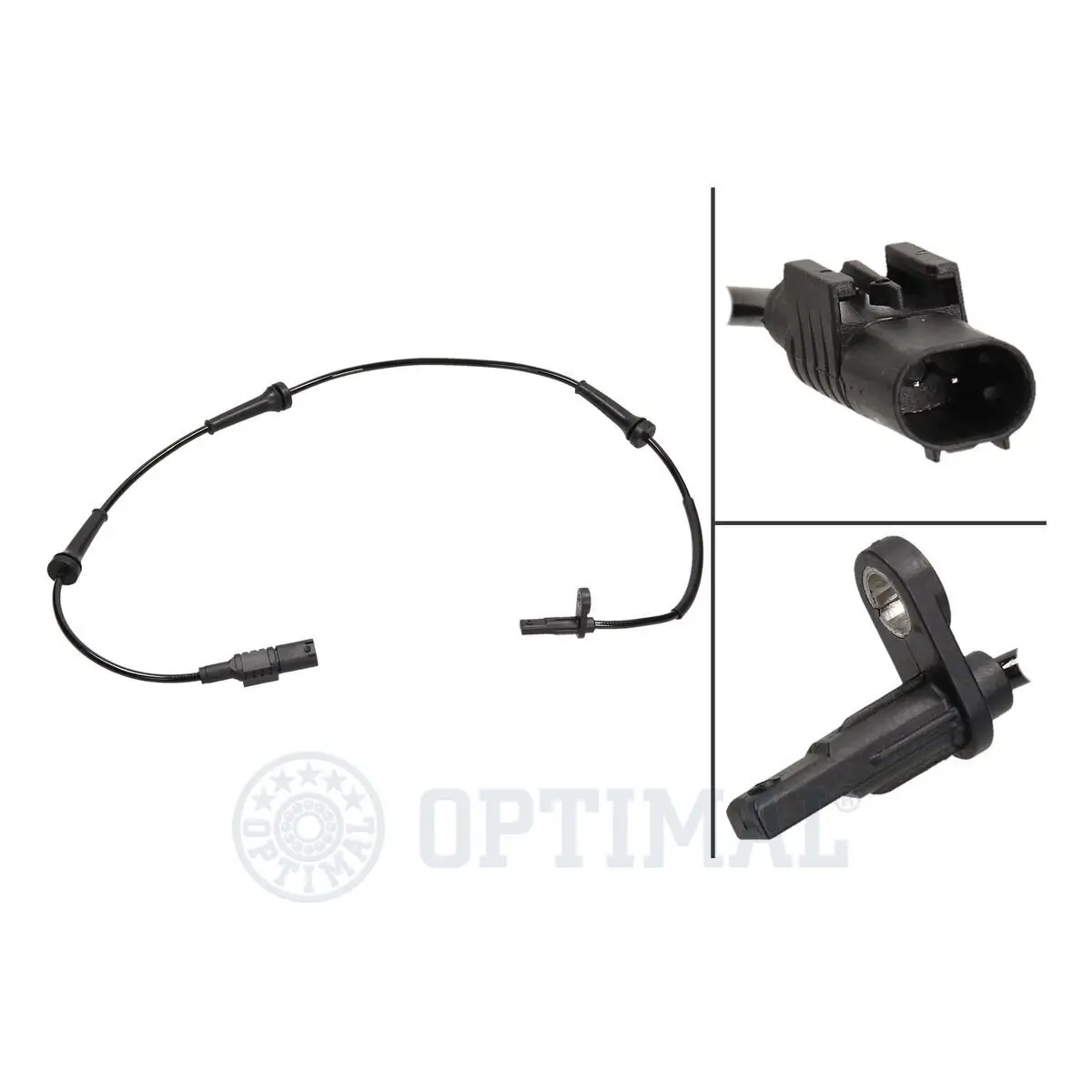 Sensor, Raddrehzahl Hinterachse OPTIMAL 06-S689