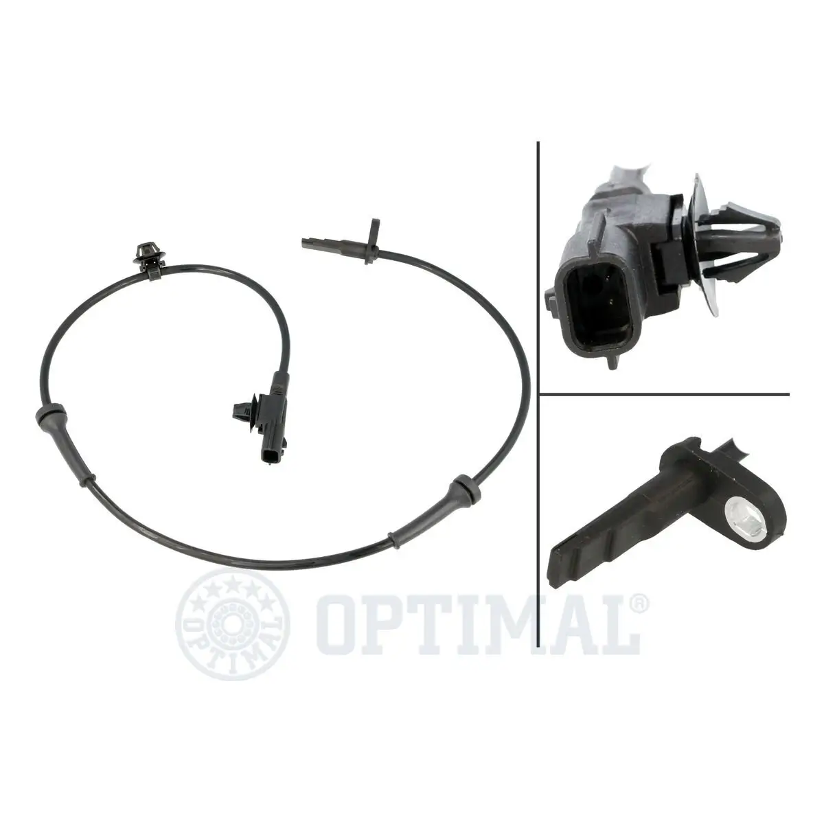 Sensor, Raddrehzahl Vorderachse OPTIMAL 06-S690
