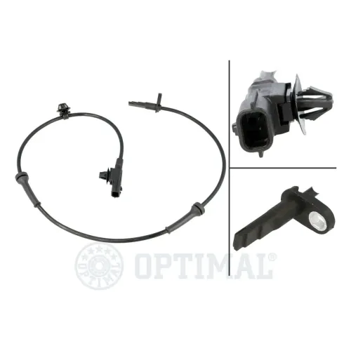 Sensor, Raddrehzahl Vorderachse OPTIMAL 06-S690 Bild Sensor, Raddrehzahl Vorderachse OPTIMAL 06-S690