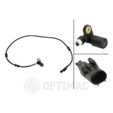 Sensor, Raddrehzahl Vorderachse links OPTIMAL 06-S695