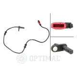 Sensor, Raddrehzahl Hinterachse OPTIMAL 06-S703