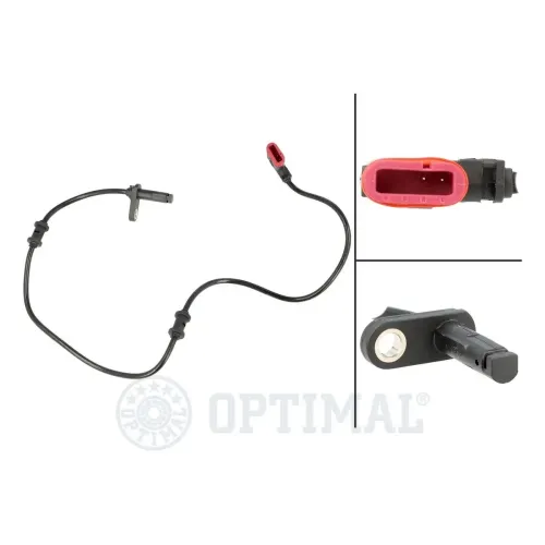 Sensor, Raddrehzahl Hinterachse OPTIMAL 06-S703 Bild Sensor, Raddrehzahl Hinterachse OPTIMAL 06-S703