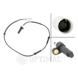 Sensor, Raddrehzahl Hinterachse OPTIMAL 06-S704