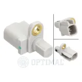 Sensor, Raddrehzahl Hinterachse OPTIMAL 06-S717