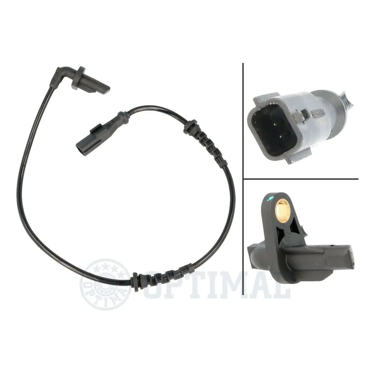 Sensor, Raddrehzahl Hinterachse OPTIMAL 06-S722