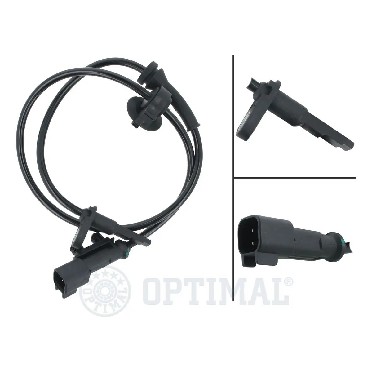 Sensor, Raddrehzahl Hinterachse links Hinterachse rechts OPTIMAL 06-S726