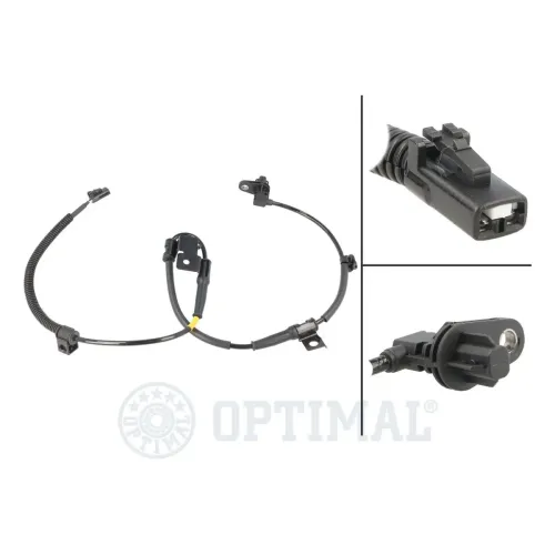 Sensor, Raddrehzahl Vorderachse rechts OPTIMAL 06-S729 Bild Sensor, Raddrehzahl Vorderachse rechts OPTIMAL 06-S729
