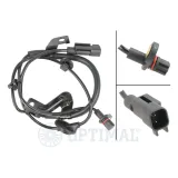 Sensor, Raddrehzahl Hinterachse rechts OPTIMAL 06-S746