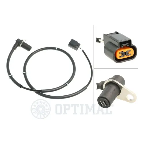 Sensor, Raddrehzahl Vorderachse links OPTIMAL 06-S751 Bild Sensor, Raddrehzahl Vorderachse links OPTIMAL 06-S751