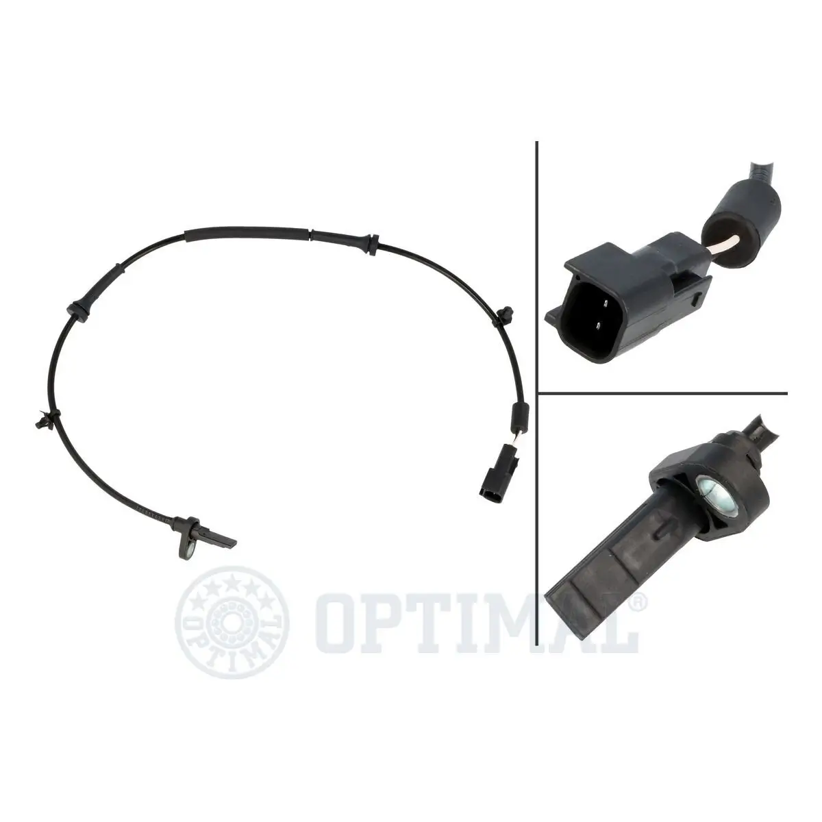 Sensor, Raddrehzahl Vorderachse OPTIMAL 06-S755