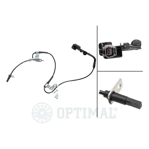 Sensor, Raddrehzahl Vorderachse links OPTIMAL 06-S757 Bild Sensor, Raddrehzahl Vorderachse links OPTIMAL 06-S757